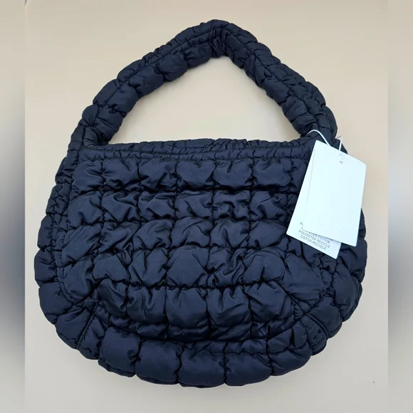 COS Black Quilted Women's Bag - Picture 1 of 4